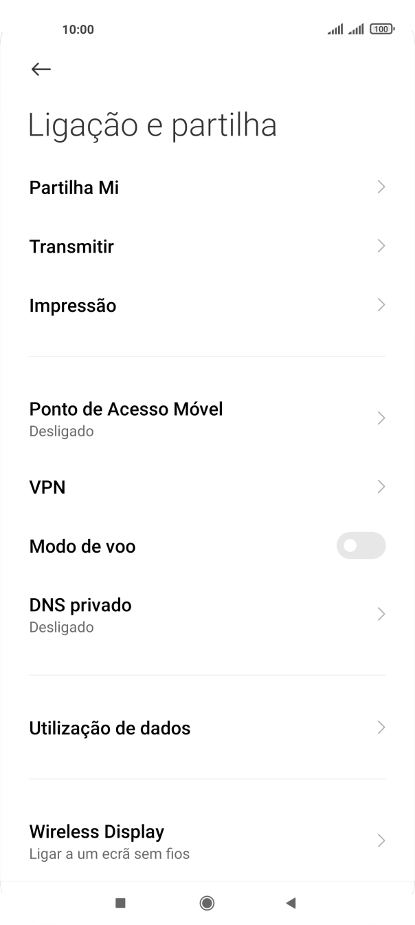 Prima Utilização de dados.