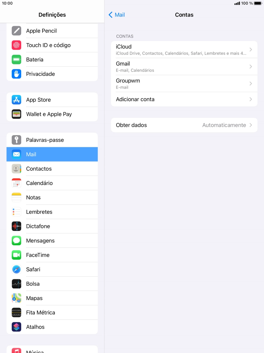 Prima a conta pretendida.