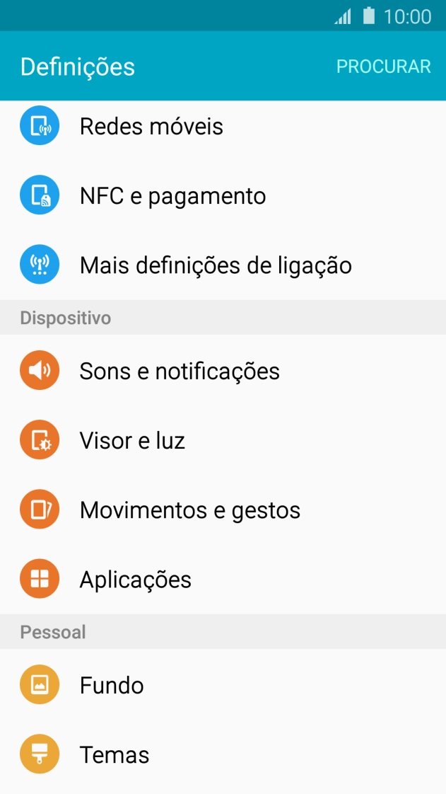 Prima Sons e notificações.