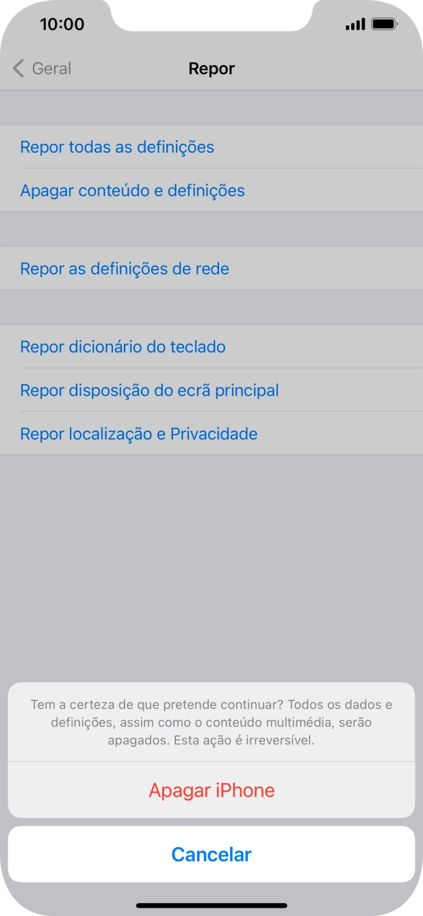 Prima Apagar iPhone.