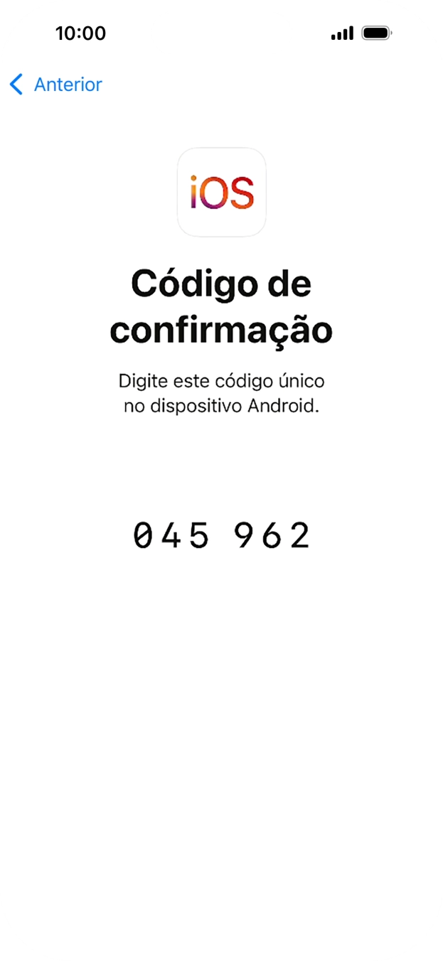 Siga as indicações no ecrã e na app 