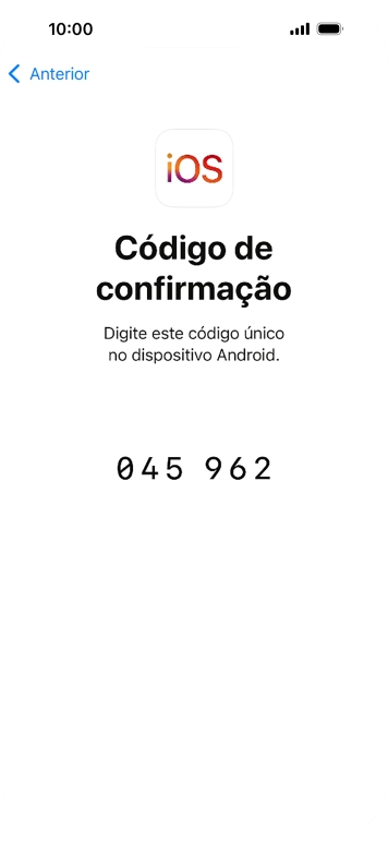 Siga as indicações no ecrã e na app 