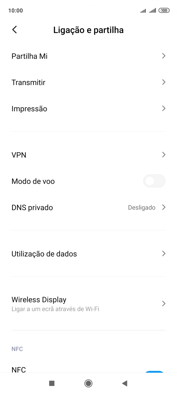 Prima Utilização de dados.