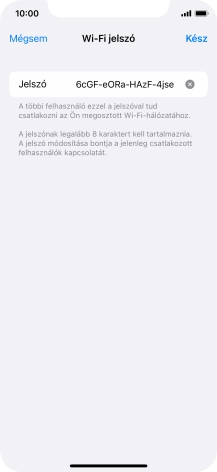 Válaszd a Kész lehetőséget.