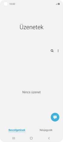 Kattints a menü ikonra.