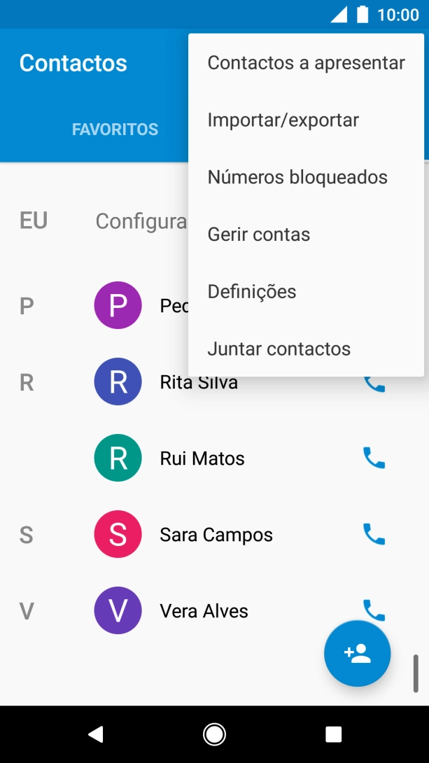 Prima Importar/exportar.