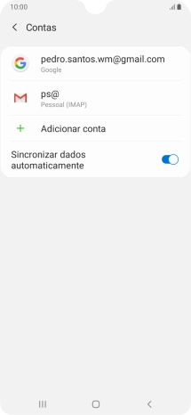 Prima a tecla de início para terminar e voltar ao ecrã inicial.