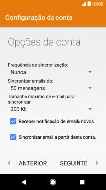 Prima a lista suspensa sob 