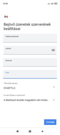 Nyisd le a „Titkosítás típusa” alatt legördülő menüt.