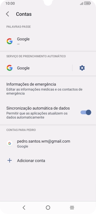 Prima a tecla de início para terminar e voltar ao ecrã inicial.