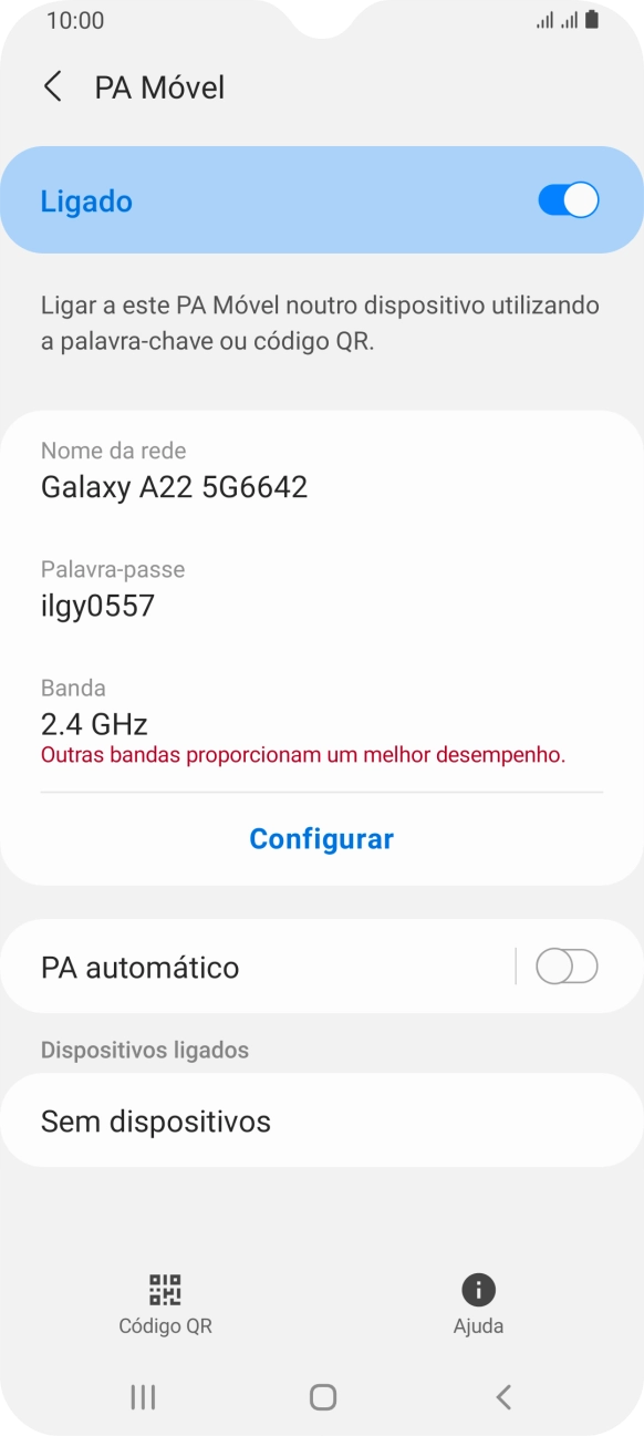 Prima a tecla de início para terminar e voltar ao ecrã inicial.