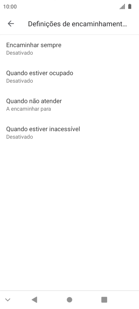 Prima a tecla de início para terminar e voltar ao ecrã inicial.
