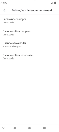 Prima a tecla de início para terminar e voltar ao ecrã inicial.