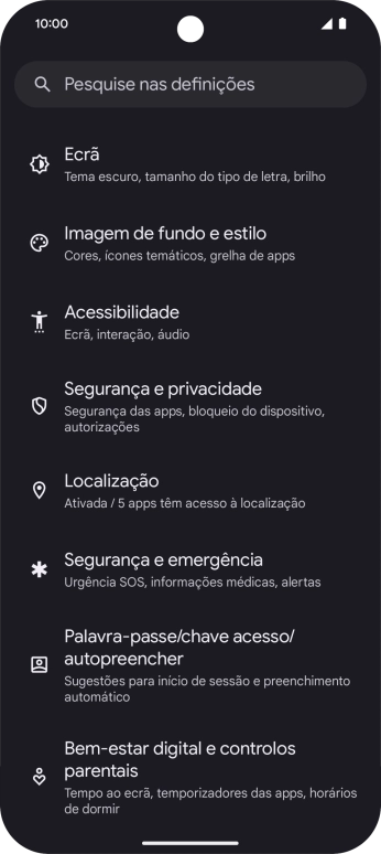 Prima Segurança e privacidade.