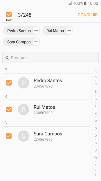 Prima CONCLUIR.