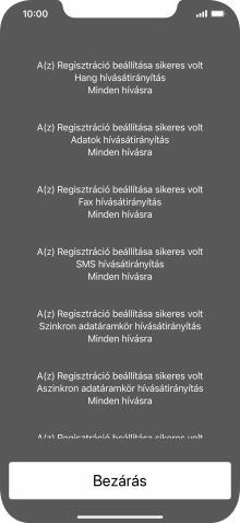 Válaszd a Bezárás lehetőséget.