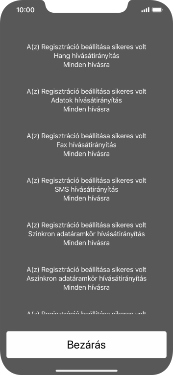 Válaszd a Bezárás lehetőséget.
