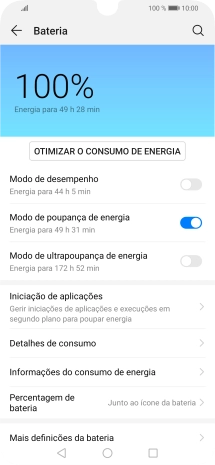 Prima a tecla de início para terminar e voltar ao ecrã inicial.