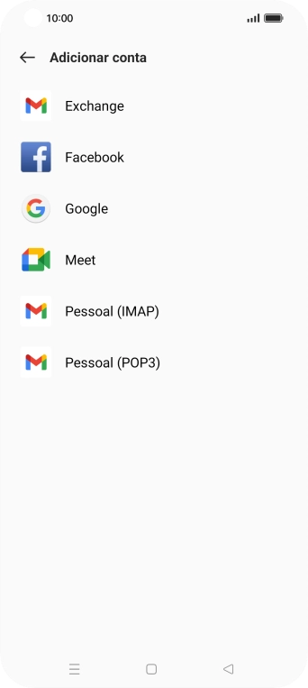 Prima Pessoal (IMAP).