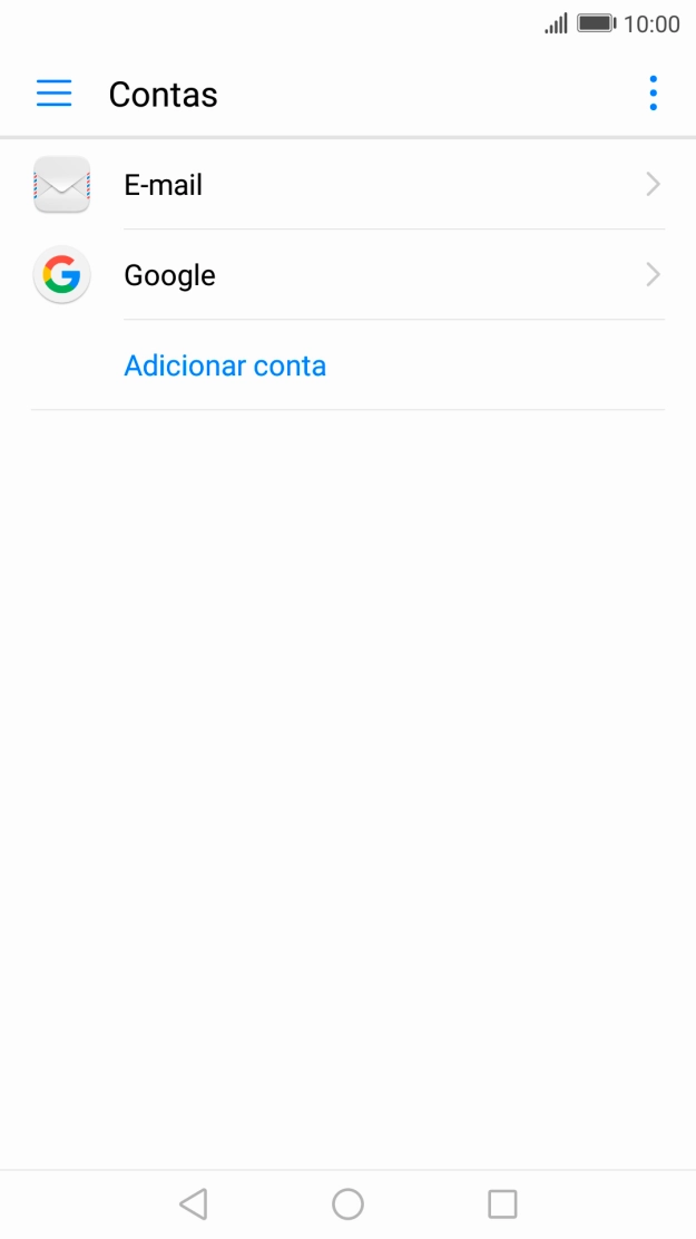 Prima a tecla de início para terminar e voltar ao ecrã inicial.