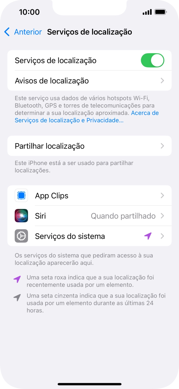 Prima a app pretendida.
