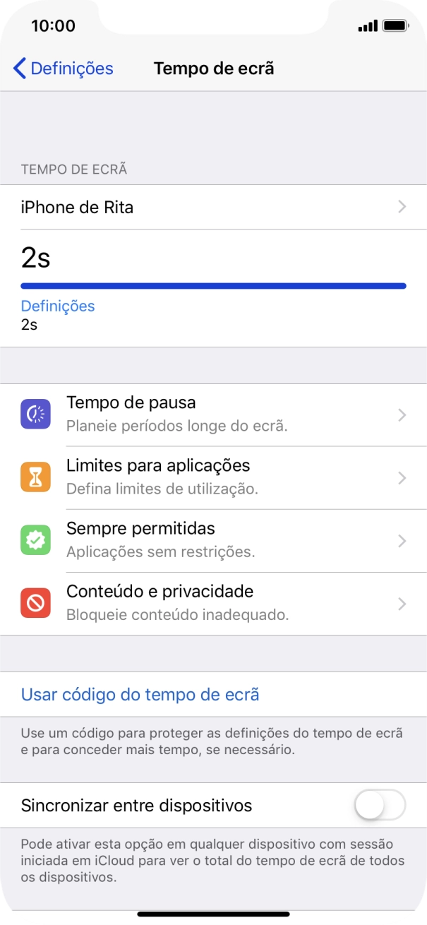Prima a informação de tempo sob 