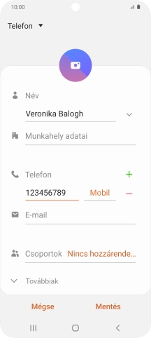 Válaszd a Mentés lehetőséget.
