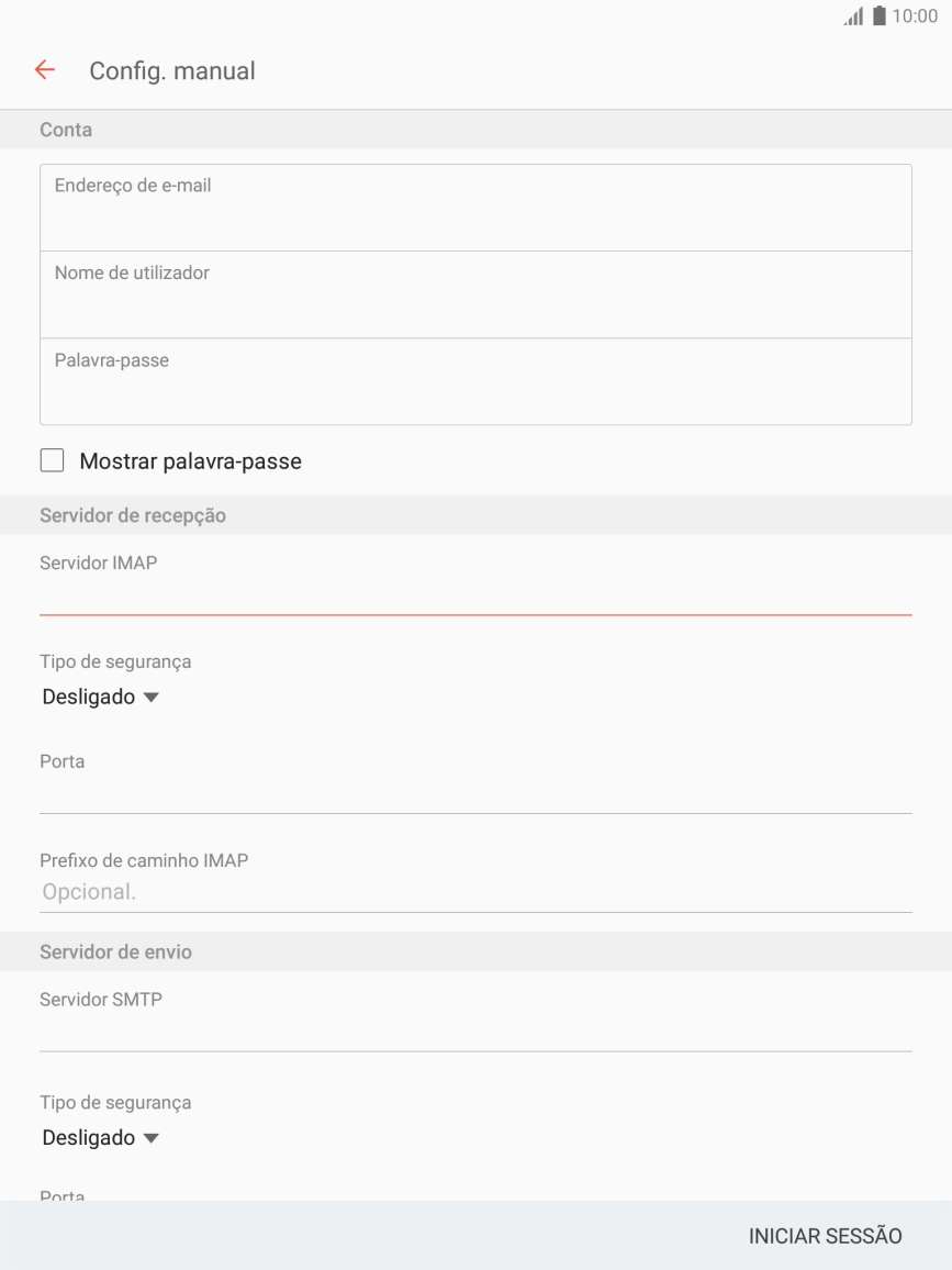 Prima a lista suspensa sob 