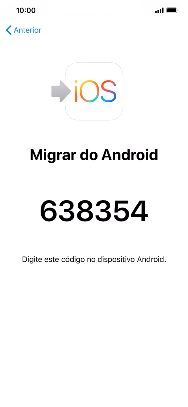 Siga as indicações no ecrã e na app 