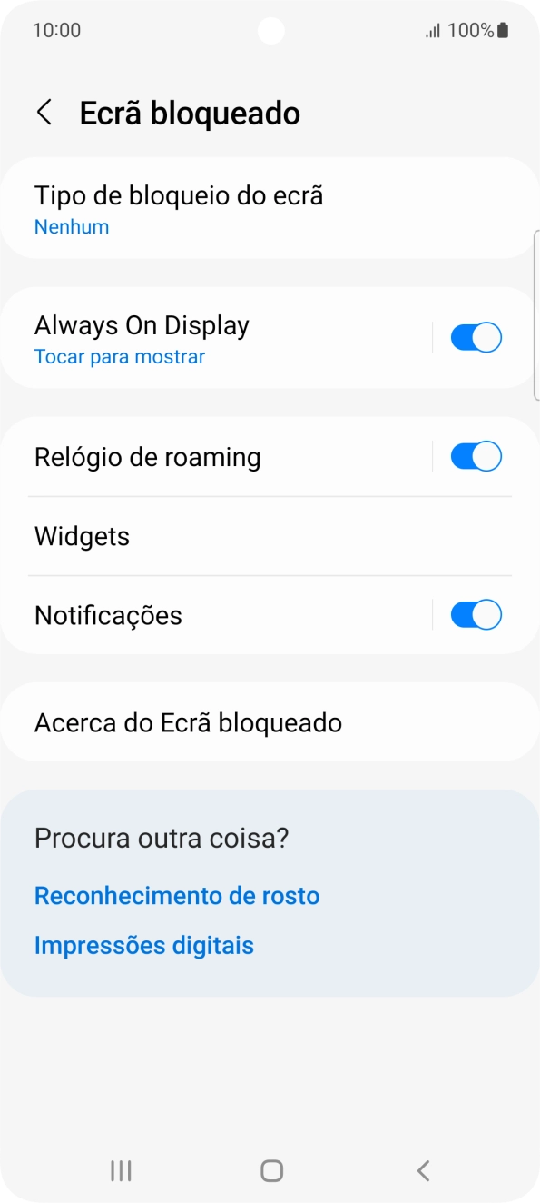 Prima a tecla de início para terminar e voltar ao ecrã inicial.