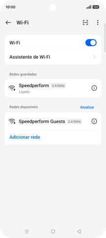 Prima a tecla de início para terminar e voltar ao ecrã inicial.