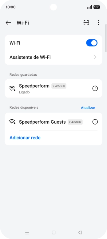 Prima a tecla de início para terminar e voltar ao ecrã inicial.