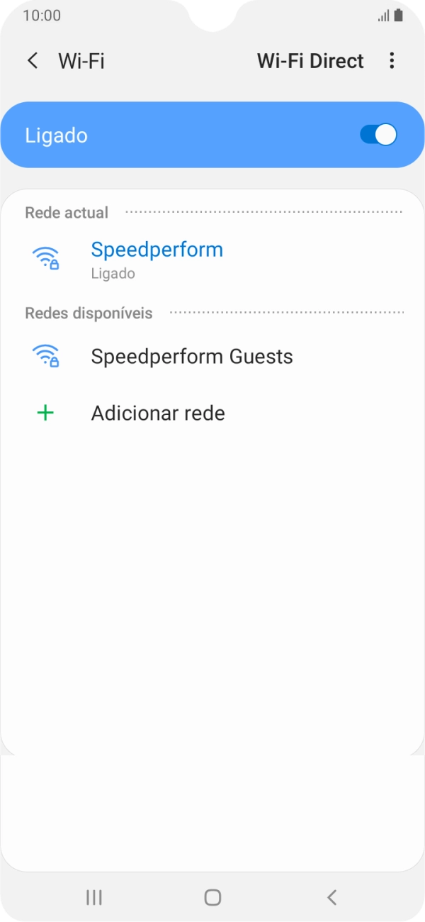 Prima a tecla de início para terminar e voltar ao ecrã inicial.