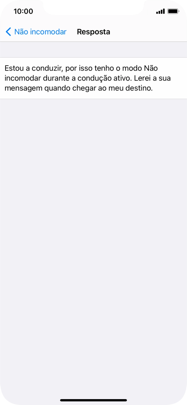 Para voltar ao ecrã inicial, deslize o dedo de baixo para cima a partir da base do ecrã.