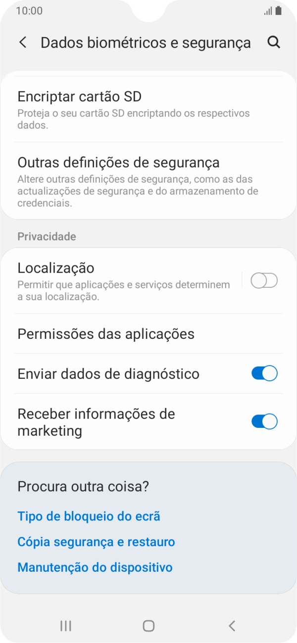 Prima Outras definições de segurança.