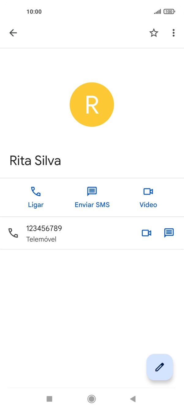 Prima a tecla de início para terminar e voltar ao ecrã inicial.