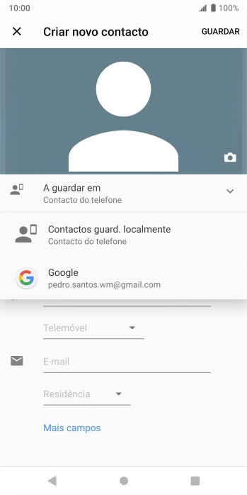 Prima Contactos guard. localmente.