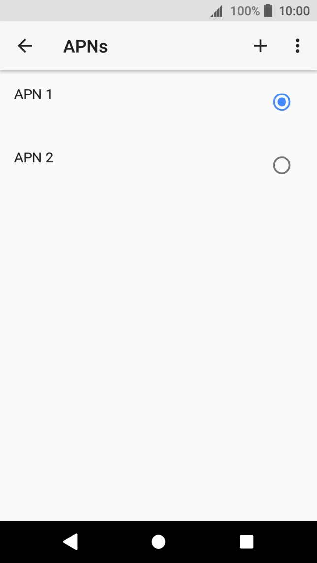 Prima o campo junto à ligação de dados para a ativar.