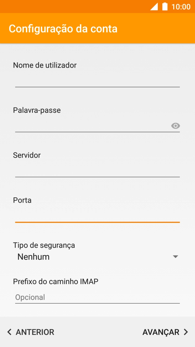 Prima a lista suspensa sob 