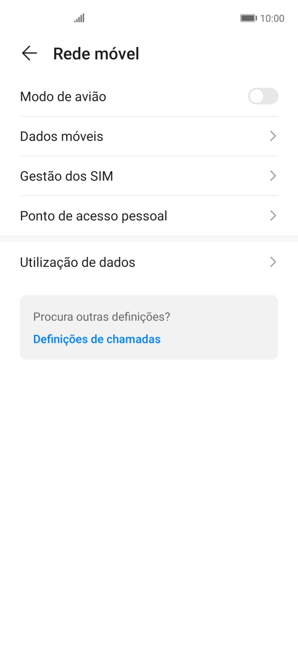 Prima Dados móveis.