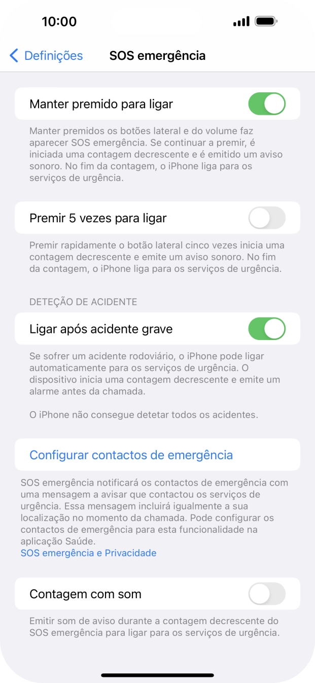 Prima o indicador junto a 