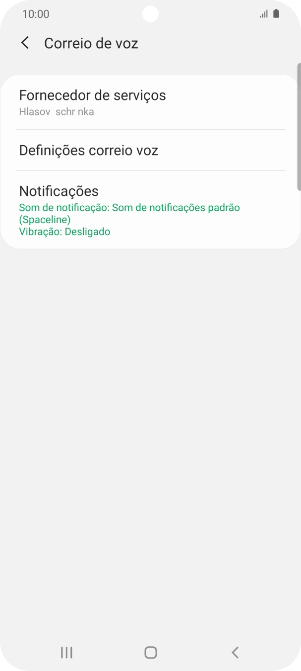 Prima Definições correio voz.