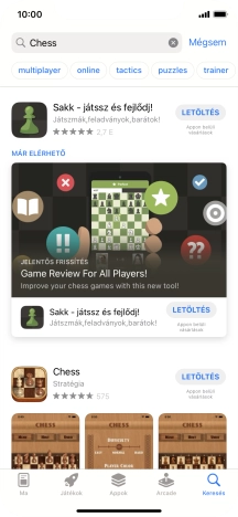 Kattints a kívánt alkalmazásra.