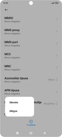 Válaszd a Mentés lehetőséget.