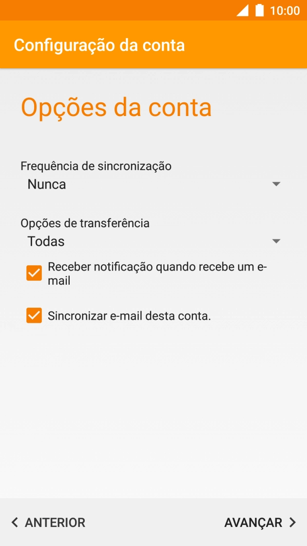 Prima a lista suspensa sob 