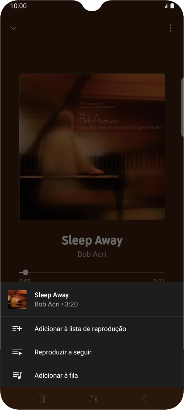 Prima Adicionar à lista de reprodução.