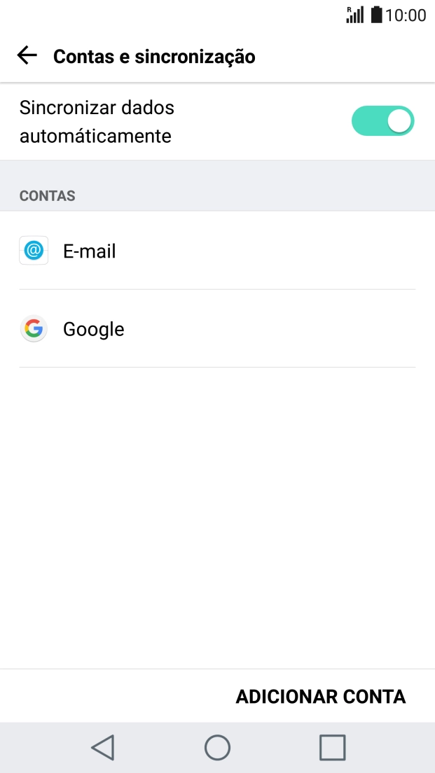 Prima a tecla de início para terminar e voltar ao ecrã inicial.