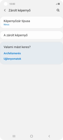 A befejezéshez, és ahhoz, hogy visszatérhess a főképernyőhöz, nyomd meg a főgombot.