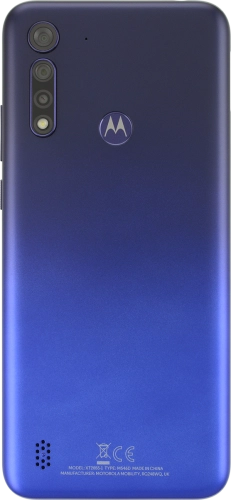 Imagen 2: Vista posterior del Motorola Moto G8 Power Lite - MidnightBlue