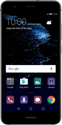 Imagen 1: Vista frontal del Huawei P10 Lite - Black